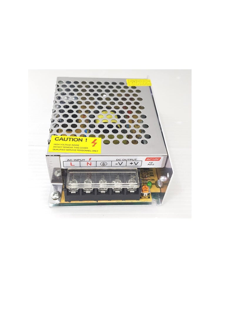 Multipurpose AC to DC Switching Power Supply Driver, LED Driver Transformers/Camera Power Supply/LED Strip Switch Driver (5V, 5A)  - Image 1