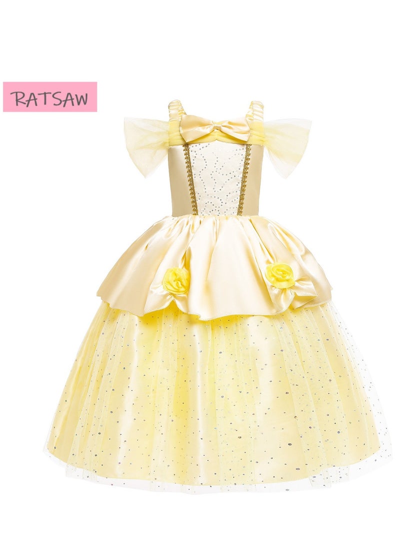 RATSAW Princess Birthday Party Dress Set for Girls - Image 2