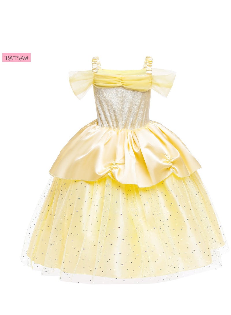 RATSAW Princess Birthday Party Dress Set for Girls - Image 5