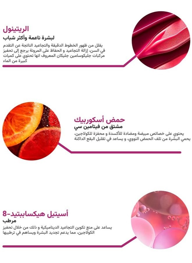THE ALMOND BEAUTY - Repairing and Nourishing Retinol Serum ( 1% Retinol with peptides + vitamin C ) & CERAMIDE - Image 1