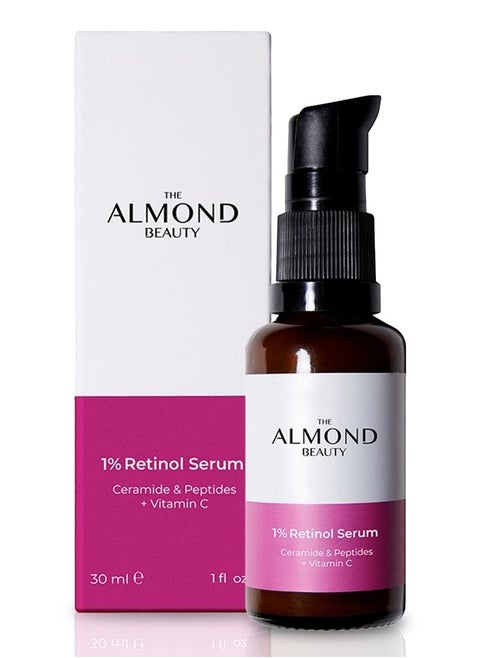 Repairing and Nourishing Retinol Serum ( 1% Retinol with peptides + vitamin C ) & CERAMIDE