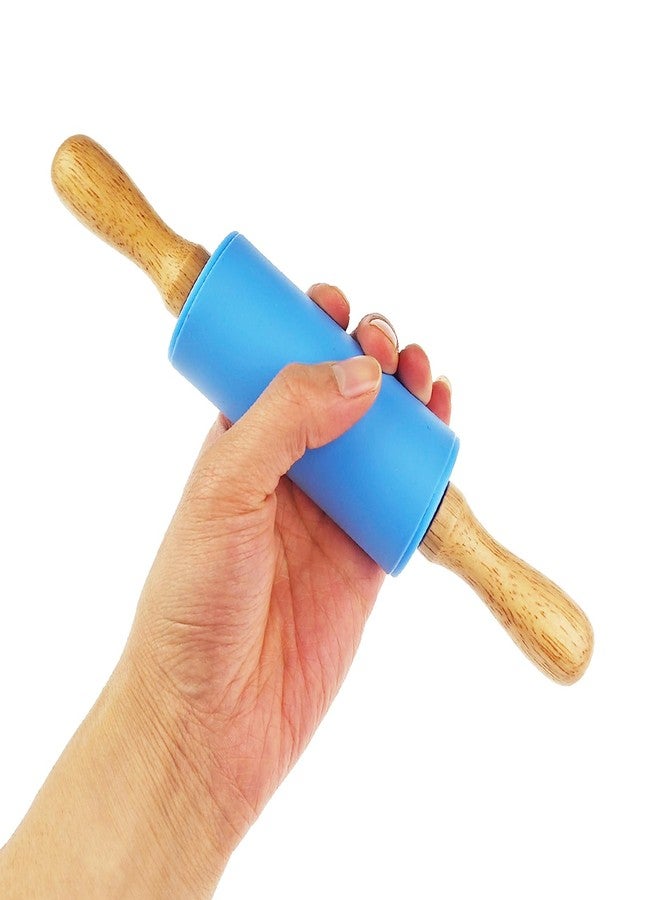 Miokun 2 Pack Small Rolling Pin for Kids, Kids Rolling Pin for Home Kitchen (9 Inch) - Image 4