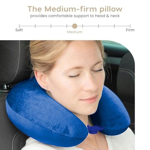 KAAYTEE Premium Neck Pillow for Travelling Airplane Travel Pillow Comfortable Head Rest Neck Holder Pillow - Image 3
