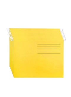 MARKQ Hanging File Folders, Pack of 10 Yellow Suspension Files for Filing Cabinet Folders School Home Work Office Organization  - Image 1