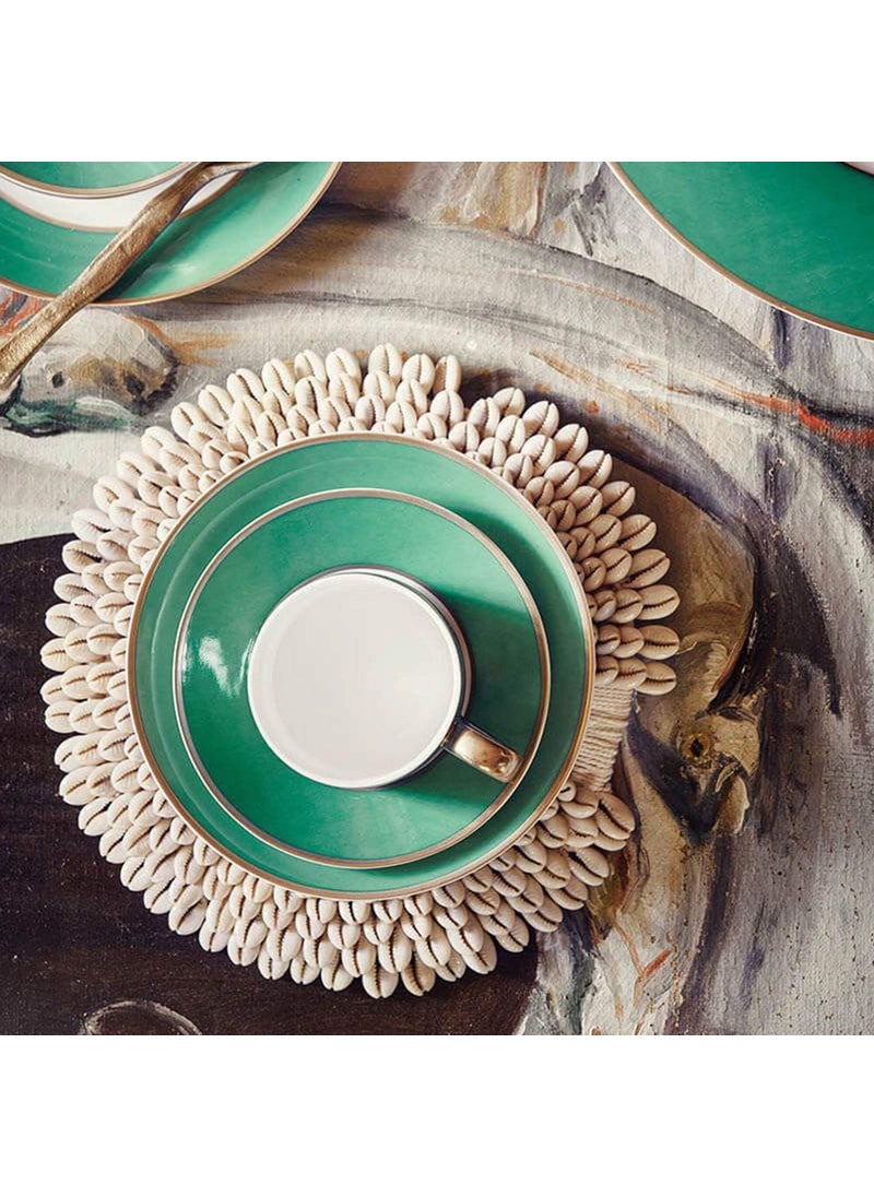 Pip Studio - Chique Green Porcelain Coffee Cup 120 ml - Image 1