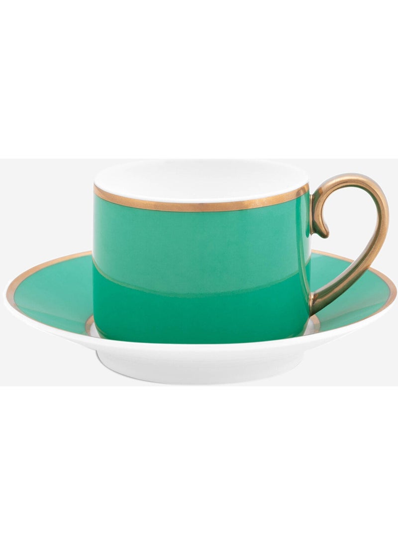 Pip Studio - Chique Green Porcelain Coffee Cup 120 ml - Image 1