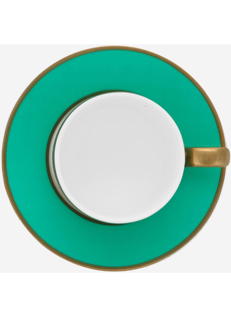 Pip Studio - Chique Green Porcelain Coffee Cup 120 ml - Image 1