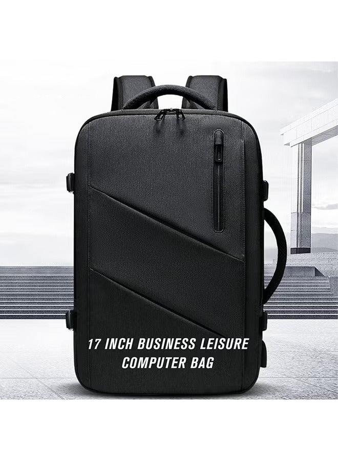 ميكسد عارضة الناقل التسلسلي العام حقيبة كمبيوتر محمول الأعمال اليدوية للتوسيع حقيبة الظهر أزياء قدرة كبيرة متعددة حقيبة تخزين حقيبة سفر - Image 4