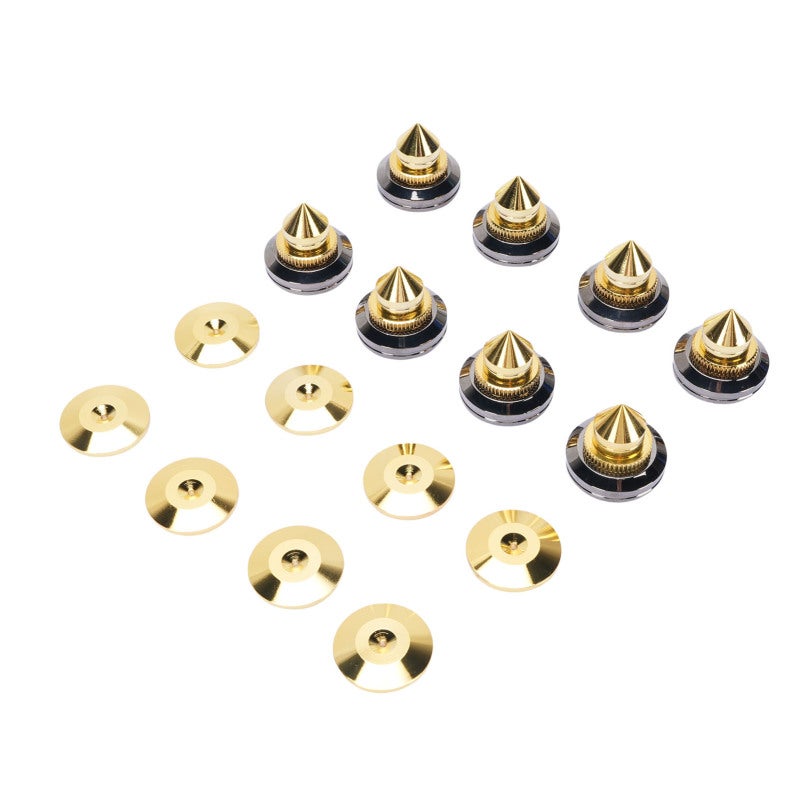 Speaker Isolation Spikes Adjustable Pure Copper - Vibration Damping & Resonance Reducing Speaker Foot Spikes for Home Theater Audiophile Audio Equipment - Image 5