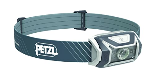 PETZL Tikka CORE Headlamp - Rechargeable, Compact 450 Lumen Light with Red Lighting, for Hiking, Climbing, and Camping - Grey - Image 4