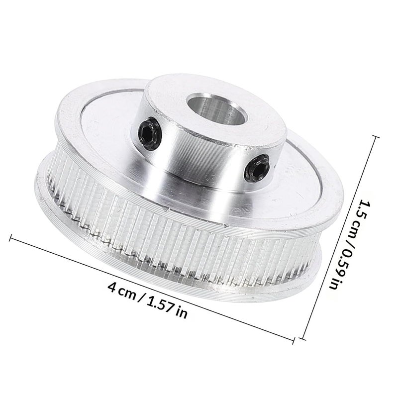 Ciieeo قطعتان من ملحقات الطابعة ثلاثية الأبعاد P36-gt2-6-bf بكلي توقيت 60 سنًا 8 مم تجويف 6 مم عرض عجلة تزامن ألومنيوم معدل تخفيض لتجهيزات الطابعة - Image 2