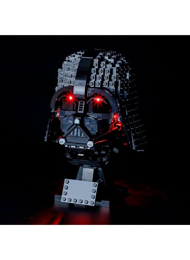 BRIKSMAX - BRIKSMAX Led Lighting Kit for Darth Vader Helmet - Compatible with Lego 75304 Building Blocks Model- Not Include The Lego Set - Image 1
