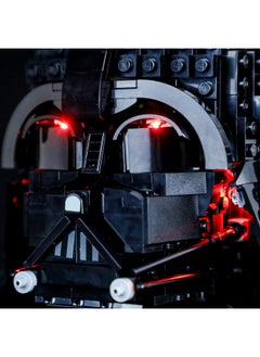 BRIKSMAX BRIKSMAX Led Lighting Kit for Darth Vader Helmet - Compatible with Lego 75304 Building Blocks Model- Not Include The Lego Set  - Image 5