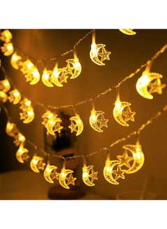 Moon five-pointed star light string