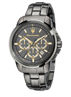 Maserati Successo Gun metal Chronograph Quartz Mens Watch - R8873621007  - Image 1
