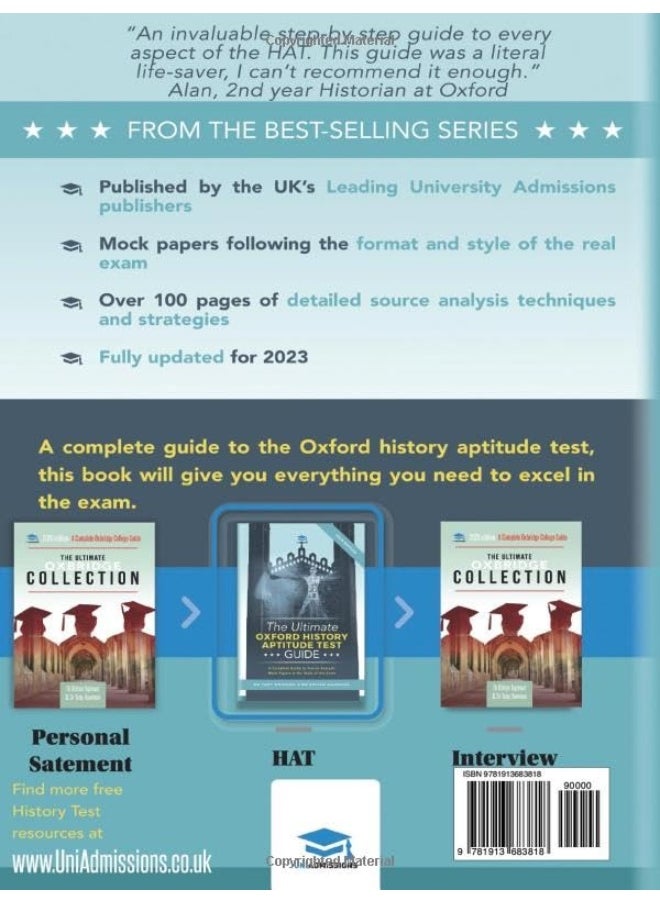 The Ultimate Oxford History Aptitude Test Guide: Techniques, Strategies, and Mock Papers to give you the Ultimate preparation for Oxford's HAT examination.  - Image 2