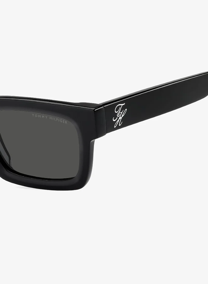 Tommy Hilfiger  TOMMY HILFIGER TH 2368/S Sunglasses Black Rectangular  | Best Price UAE