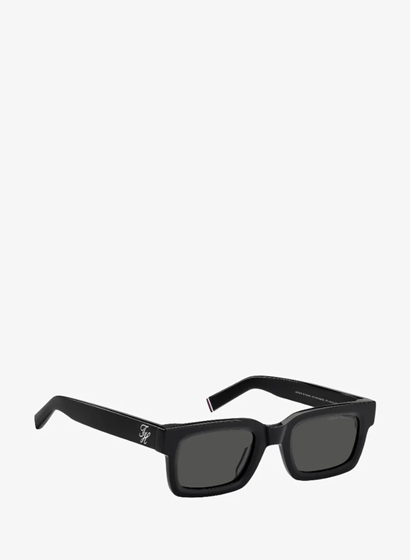 Tommy Hilfiger  TOMMY HILFIGER TH 2368/S Sunglasses Black Rectangular  | Best Price UAE
