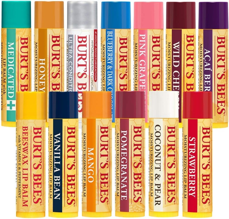 Burt's Bees 100% Natural Mango Moisturizing Lip Balm - 12 Tubes - Image 5