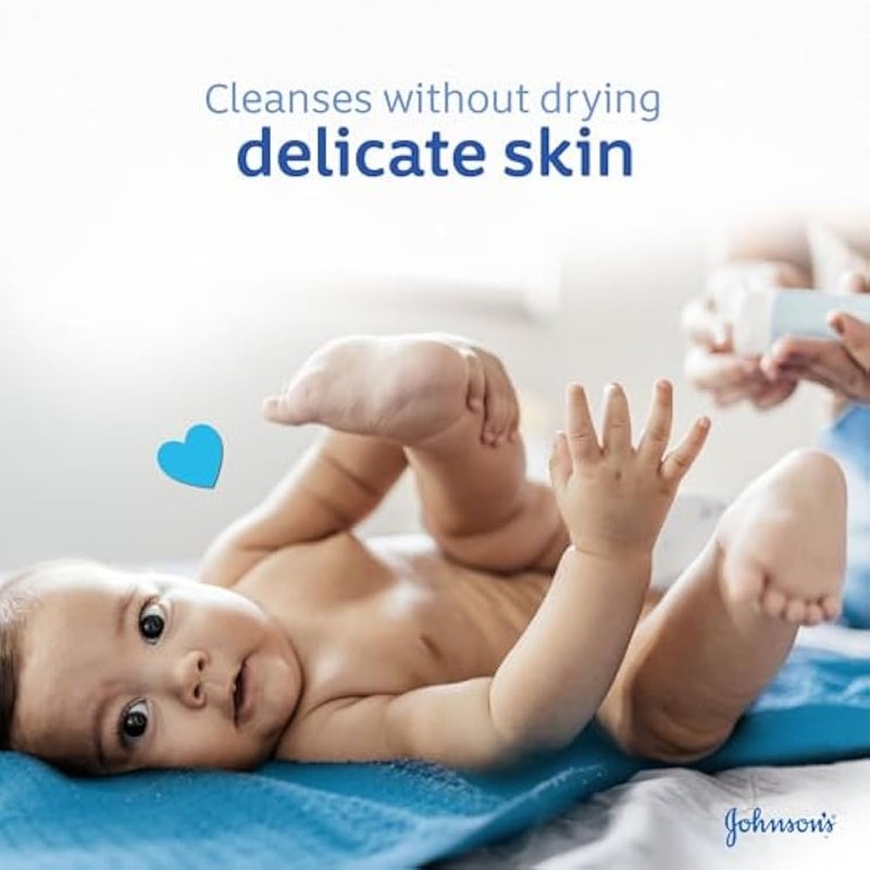 Johnson & Johnson Johnson's Baby No More Tears Gentle Cleansing Bath, 500ml - Specially Formulated to Care for Your Baby's Delicate Skin Without Drying, Hypoallergenic and Paediatrician Approved - Image 2