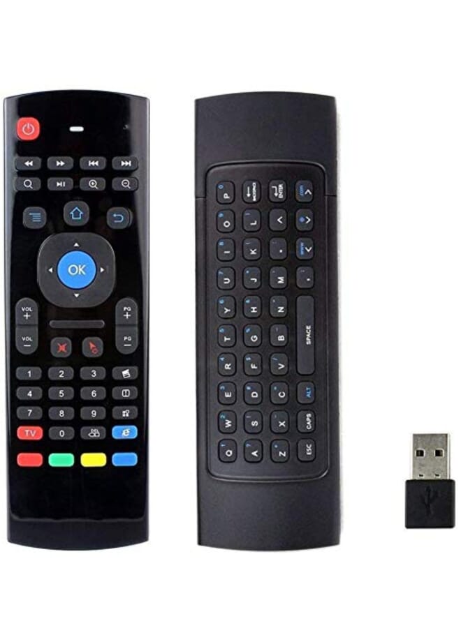 زبون لوحة مفاتيح لاسلكية عالمية Mx3 Air Mouse عن بعد 2.4 جيجا هرتز - Image 1