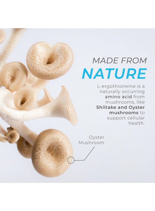 نيوروجان مكمل سائل Neurogan L-Ergothioneine - 700 مجم، 60 وجبة (1 أونصة) - دعم مضاد للأكسدة، شيخوخة صحية ووقود للدماغ* - صنع في الولايات المتحدة الأمريكية - Image 4