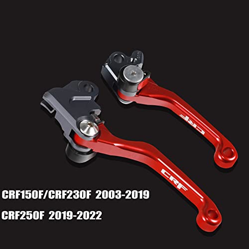 TIRGE Motorcycle CNC Foldable Pivot Clutch Brake Lever Handle for CRF150F CRF230F CRF 230F 2003-2019 CRF250F 2019-2022 - Image 5