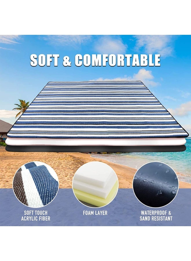 Outdoor Camping Picnic Mat 2x3m - Foldable waterproof Mat 200 x 300 cm - Image 2