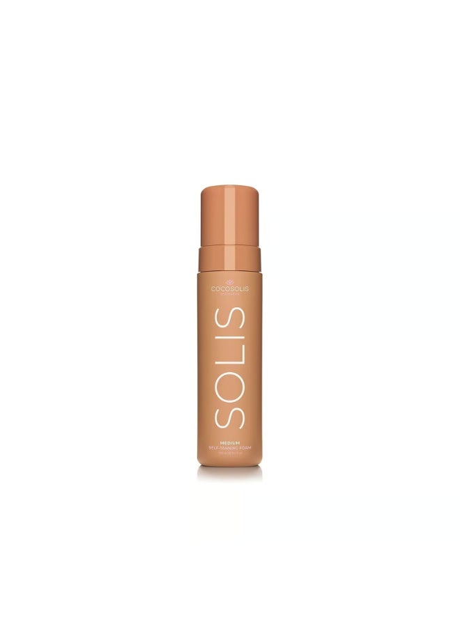 COCOSOLIS Solis Self-Tanning Foam Medium 200ml - Image 1