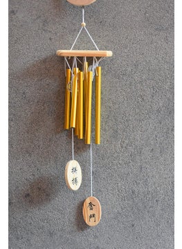 Karauli Collection Karauli Collection Metal Wind Chimes Hanging for Home Balcony Garden Positive Energy Fengshui Vastu Wind Chime Diwali Decoration Items Best Home Decor Items Gifts  - Image 3