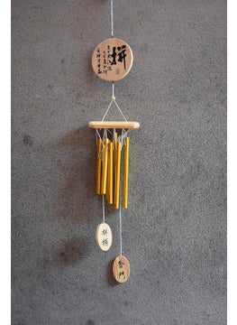 Karauli Collection Karauli Collection Metal Wind Chimes Hanging for Home Balcony Garden Positive Energy Fengshui Vastu Wind Chime Diwali Decoration Items Best Home Decor Items Gifts  - Image 2