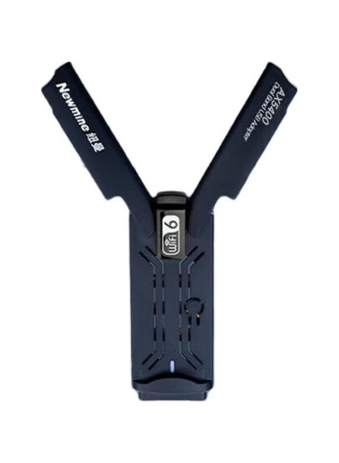 Newmine Ax5400 Wifi 6 Wireless Network Adapter Usb For Desktop And Laptop, 5400M Tri-Band 5G 6G Laptop Wifi Receiver And Transmitter - Image 1