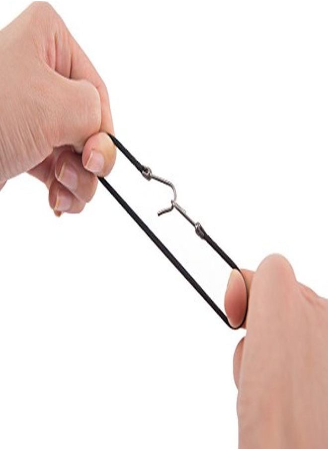 Mini Skater - مجموعة مكونة من 15 قطعة من خطافات ذيل الحصان وأشرطة مطاطية صغيرة وربطات شعر وإكسسوارات حامل مرن باللون الأشقر والبيج وعصابات رأس أدوات تصفيف الشعر بمخالب سميكة للفتيات (5 باللون الأسود + 5 باللون البني + 5 باللون المشمشي) - Image 1