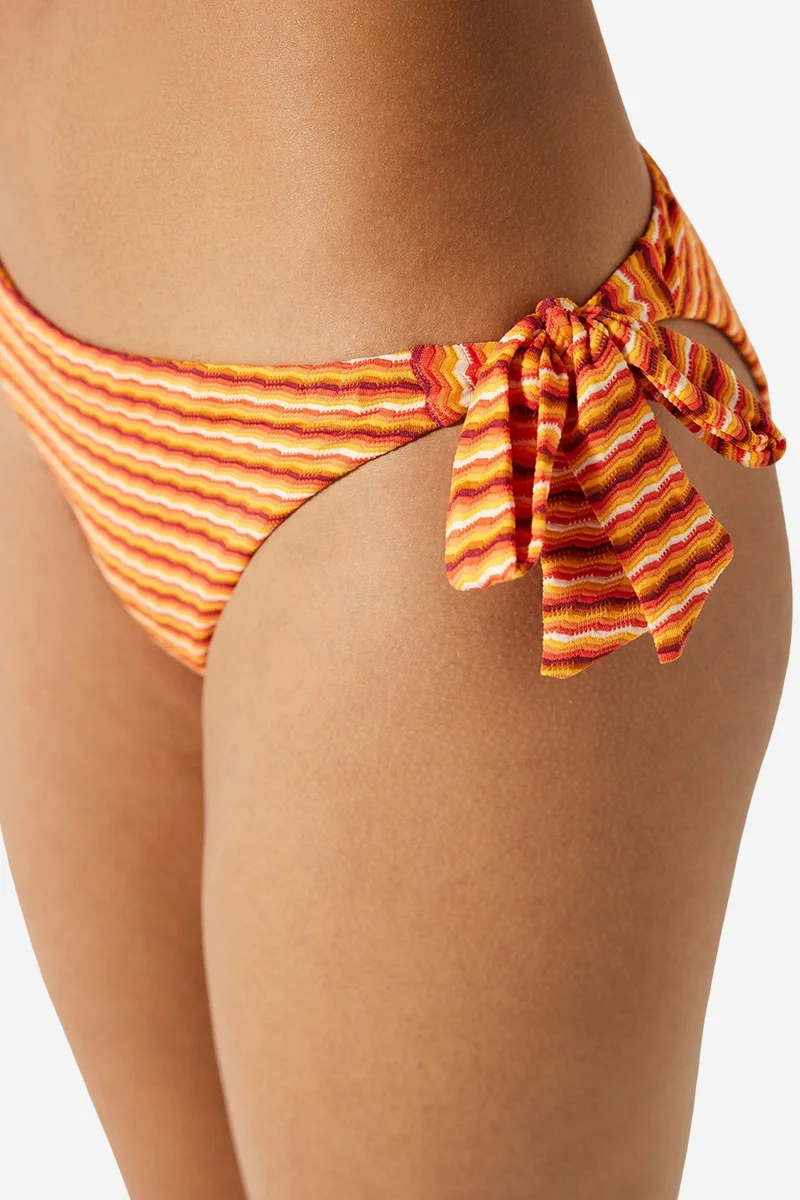 Penti PENTI Taylor Striped Tie Brazilian Bikini Bottom