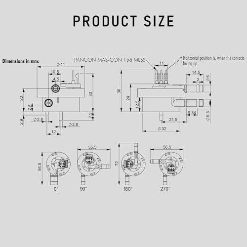 LAUCIPPOS Flowmeter for Coffee Machine, Water Flow Parts for Espresso Maker Compatible With Breville Sage barista express Impress 875/870/878/876/880 - Image 4