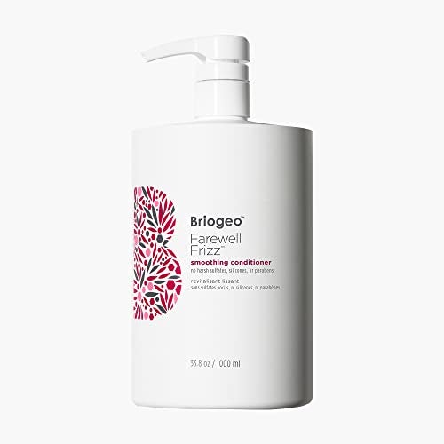 Briogeo Farewell Frizz Smoothing Conditioner, Tame Frizz and Restore Shine to Dull, Dry Hair, Nourishes and Smooths, Argan Oil for Shine, Vegan, Cruelty-Free, 33.8 fl oz - Image 1