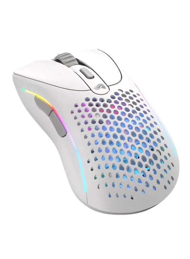 Glorious MOUSE GLORIOUS MODEL DV2 WIRELESS RGB MATTE WHITE GLO-MS-DWV2-MW - Image 1