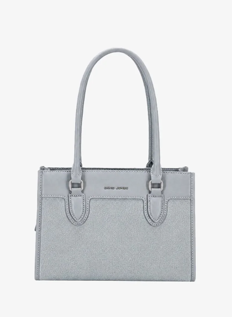 David Jones Elena Women's Handbag CM8349 | Faux Leather Shoulder Purse | Lightweight Everyday Bag for Work, Shopping & Weekend Use