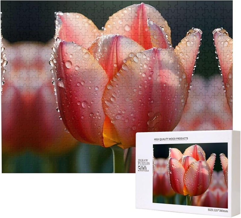 لغز بازل Phayah Blossom 500 قطعة للكبار، ديكور منزلي، هدية حفلة عيد ميلاد - Image 1