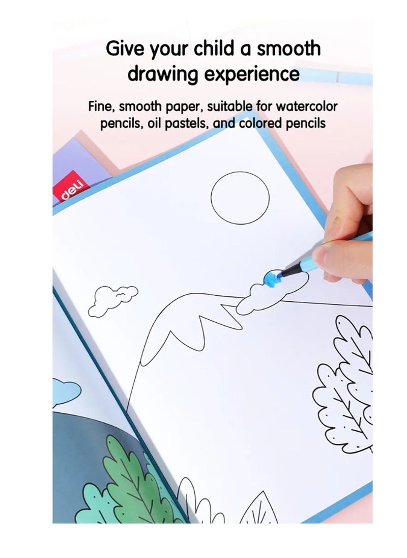 Deli - 12-Sheet Colouring Book For Kids - Image 1