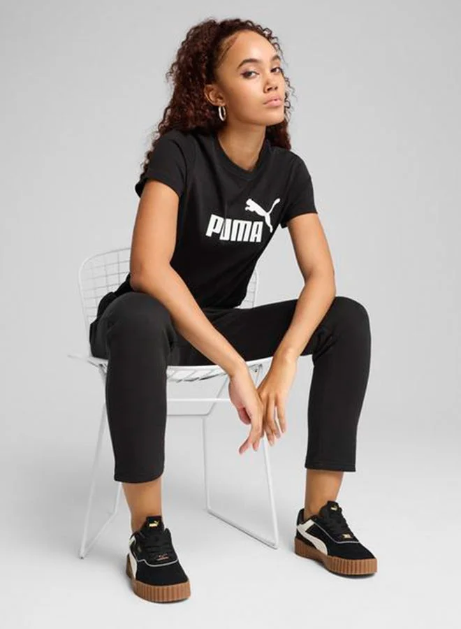 PUMA puma black ESS No. 1 Logo Tee for Women | Best Price UAE