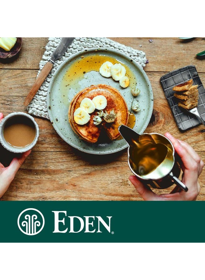 Eden شراب الشعير العضوي التقليدي، محلي سائل كامل الحبة، 74.5% مالتوز، غير دياستاتي، مثالي للبيغل، غير معدّل وراثيًا، 20 أونصة في جرة زجاجية - Image 2