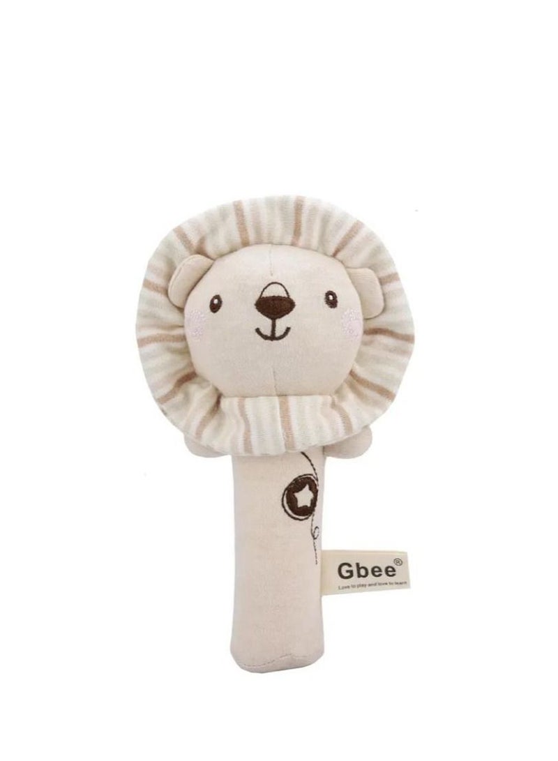 دمية محشوة بتصميم عصا خشخيشة