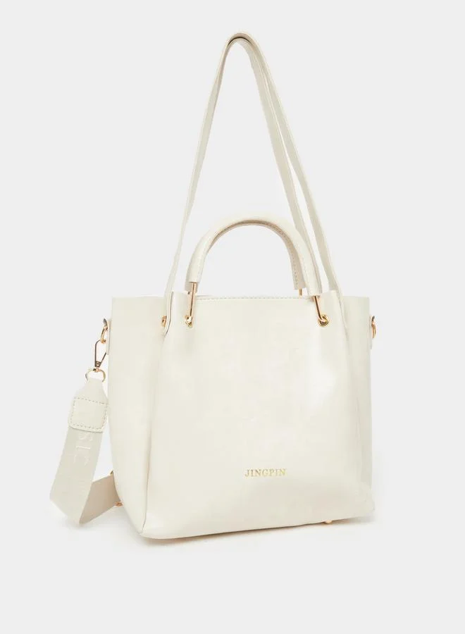 Styli Styli Faux Leather Dual Handle Handbags