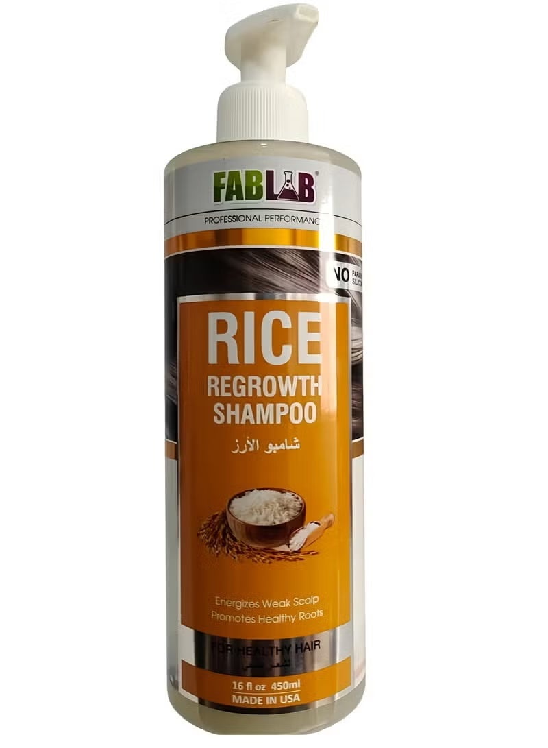FabLab Rice Shampoo for Healthy Hair 450ml