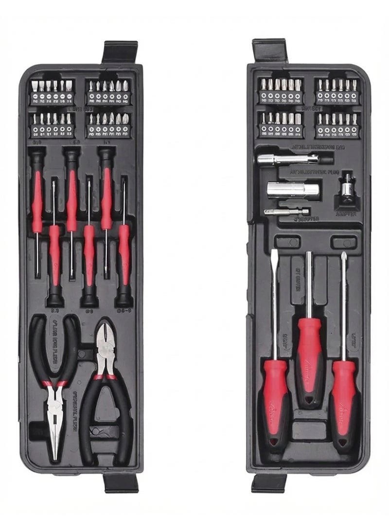ONSITE 129 Piece Tool Set, Tool Box Kit for Mechanic and Car, General Household Home Tool Kit, Basic Tool Kit for Home Auto Repair, with Storage Case - 780031 - Image 3