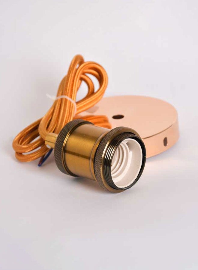 إنارة سيرة علاقي هولدر بررونزي مع سلك متر  DT03