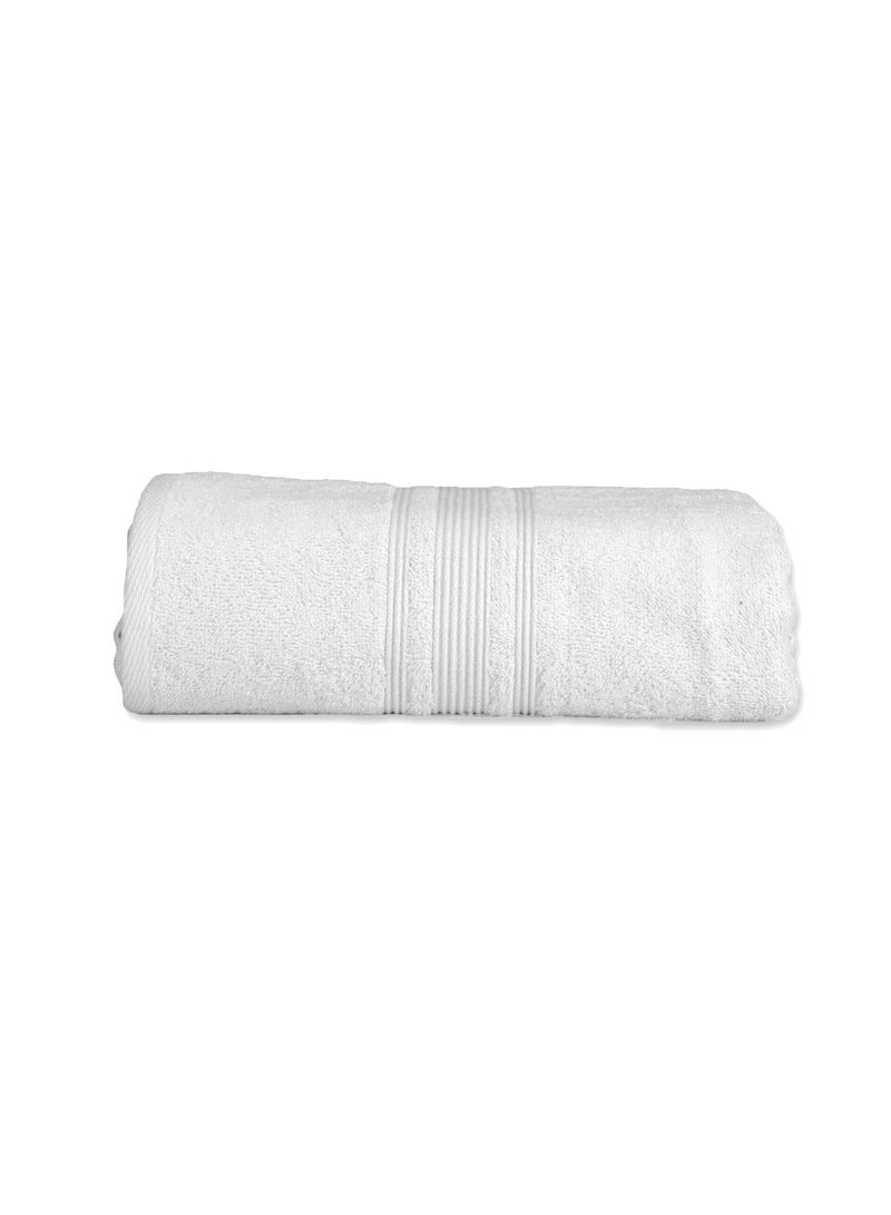 LuxHome Bath Towel, Pearl White Super Soft and Absorbent Quick-Dry Towel, Eco-Friendly, Premium Bathroom Towel, 144 x 70 cm - Image 1