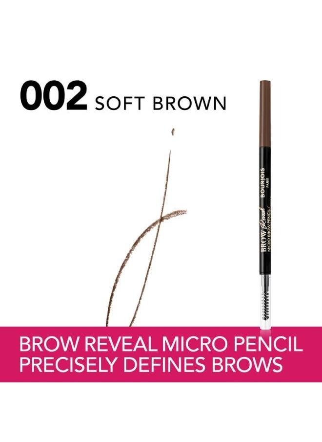 BOURJOIS PARIS قلم تحديد الحواجب Brow Reveal Micro Brow  - Image 2