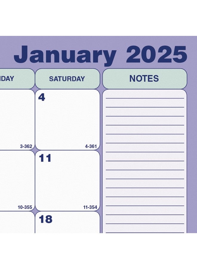 Brownline ® 2025 Monthly Desk Pad Calendar, 12 Months, January To December, Three-Hole Punched, Mini Size, 11" X 8.5" (C181721-25)  - Image 3